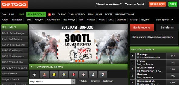Betboo Canlı Bahis turkiye