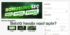Bets10 Kayıt turk
